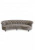 Lura Curved Buttoned Sofa 3 Seater